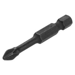 Набор бит PH2x50, односторонних, сталь S2, Е 1/4", намагниченные, торсионные, 10 шт., «Алмаз» TDM