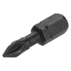 Набор бит PH1x25, односторонних, сталь S2, Е 1/4", намагниченные, торсионные, 10 шт., «Алмаз» TDM