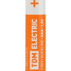 Элемент питания LR03 AAA Alkaline 1,5V SC-10 TDM