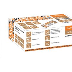 Элемент питания R03 AAA Zinc Carbon 1,5V SH-4 Народный
