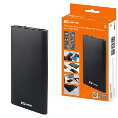 Внешний аккумулятор "Юкон 3", 8000 mAh, 2 А, 2 USB, TDM